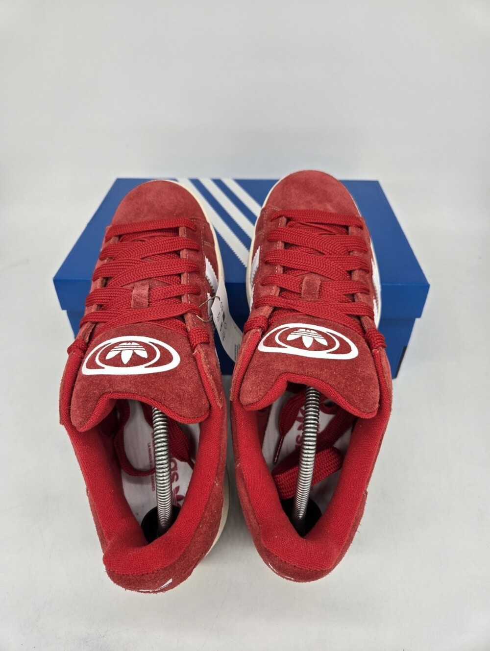 adidas Men's Campus 00s H03474 Better Scarlet Cloud White Shoes Size 9.5 - Picture 5 of 8